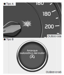 Arranque automático del motor