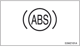 Luz de advertencia abs (opcional)