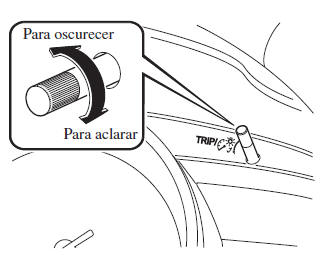 Iluminación del panel de instrumentos