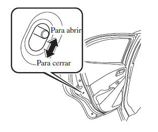 Seguros para niños en las puertas traseras