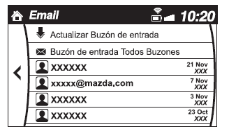 Ejemplo de uso (verifi cación de correo electrónico sin leer)