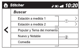 Lista de emisoras