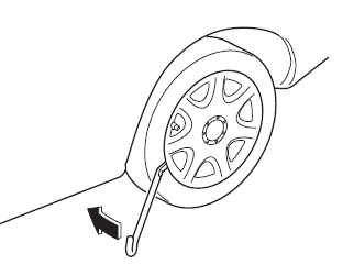 Desmontando un neumático desinfl ado