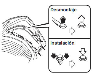 Modelo con compuerta trasera