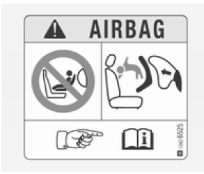 Sistemas de retención infantil en el asiento del acompañante con sistemas de airbag