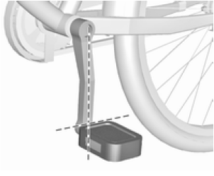 Preparar la bicicleta para la fijación