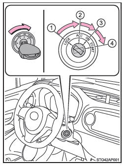 Cambio de las posiciones del interruptor del motor