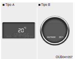 Temperatura exterior (opcional)